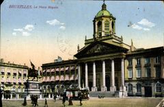 POSTAL Bruselas de la VENDIMIA el lugar real