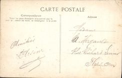 VINTAGE POSTCARD Caen Church Saint Julien Frontage