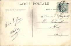 Catedral de Chartres de la POSTAL de la VENDIMIA vista de la puerta de Guillermo