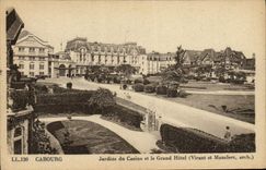 Jardines de la POSTAL de la VENDIMIA del casino y del hotel grande
