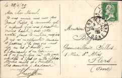 CPA Chamonix Village et Glacier des Bossons