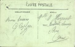 VINTAGE POSTCARD Caen the Hotel of Than