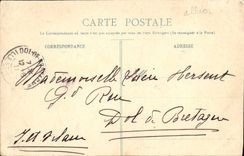 VINTAGE POSTCARD Vichy Frontage Of the Source Of Celestins