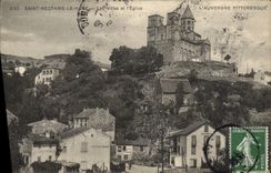 VINTAGE POSTCARD Holy Nectary the Binder Villas And the Church