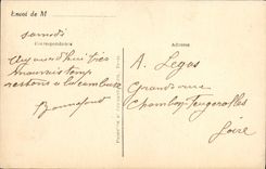 POSTAL París de la VENDIMIA la tumba de los entierros de Soldac debajo Arc de Triomphe de Militaria