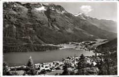 MODERN CARD St Moritz Gegen Piz Rosatsch U Piz Carvatsch