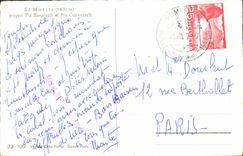 MODERN CARD St Moritz Gegen Piz Rosatsch U Piz Carvatsch