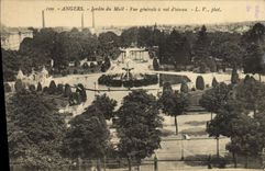 CPA Angers Jardin Du Mail Vue Generale A Vol D'Oisrau