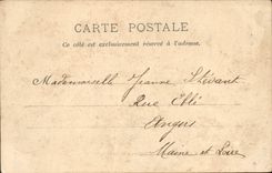 CPA Tours Pont Suspendu De Saint Symphorien