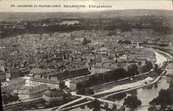 VINTAGE POSTCARD Excursion Into Frank Count Besancon View