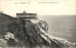 CPA St Malo Le tombeau De Chateaubriand