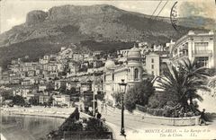 CPA Monte Carlo La Rampe Et La Tete De Chien