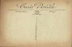 Avenida de Lyon de la POSTAL de la VENDIMIA de la biblioteca que ocurrió en el pasado del palacio del arzobispo