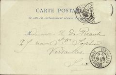 VINTAGE POSTCARD Surroundings De Granville the Abbey Of Lucerne