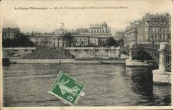 CPA La Seine Pittoresque Le Palais De La Legion d'Honneur Et Pont De Solferino Paris 