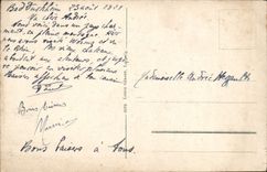 VINTAGE POSTCARD Ruin Hardenburg EIB Bad Durkheim Platz