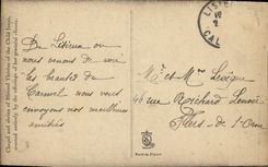 VINTAGE POSTCARD Vault And drives out Of the Therese Of the Jesus Child