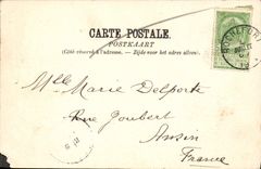 VINTAGE POSTCARD Rocherfort View Taken Of Beauregard