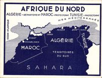 Paperboard French Grounds Tunisia Kouba has Tunis