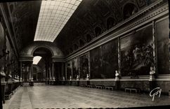 POSTAL Versalles de la VENDIMIA y sus maravillas la galería del castillo de las batallas