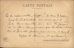 VINTAGE POSTCARD Strasbourg Bridge Of the Vosges Protestant Church And Cathedraie