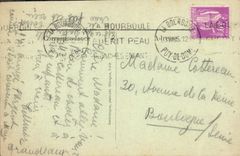 CPA La Bourboule Cascade Du Barrage Sur La Dordogne