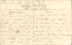 VINTAGE POSTCARD Pau Fund of Ossau Seen Of the Royal Place