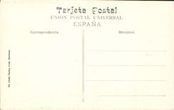 VINTAGE POSTCARD Tarragona Catedral Claustro Capitel