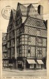 CPA Angers Maison d'Adam antique Logis Du 17eme