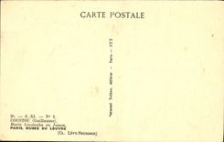 CPA Coustou Marie Leczinska En Junon Paris Musee Du Louvre