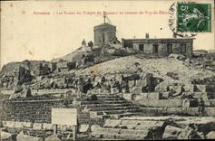 CPA Auvergne Les Ruines Du Temple De Mercure Au Sommet Du Puy De Dome