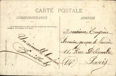 VINTAGE POSTCARD Auvergne Ruins Of the Mercury Temple At the Top Of Puy De Dome