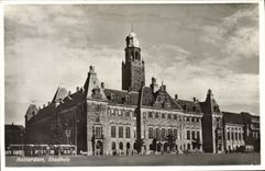 VINTAGE POSTCARD Rotterdam Stadhuis