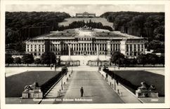 VINTAGE POSTCARD Gesanatansicht Von Schloss Schonbrunn
