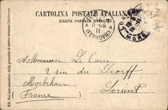 La POSTAL Roma de la VENDIMIA monta el epoca di Tirberio de Palatino Quartiere Dei Pretoriani