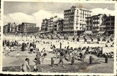 MODERN CARD Blankenberge Beach And Digue