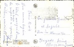 MODERN CARD Blankenberge Beach And Digue