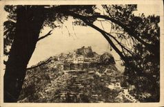 POSTAL MODERNA dimensión del azul de Eze