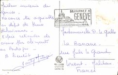 CPM Geneve Le Palais Des Nations Et La Chaine Du Jura