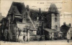 CPA Angers Chateau Du Roi De Pologne
