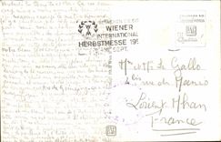 MODERN CARD Gesamtanstcht Von Schloss Schonbrunn