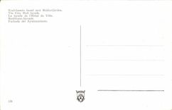 VINTAGE POSTCARD Stadshusets Fasad Word Riddarfjarden