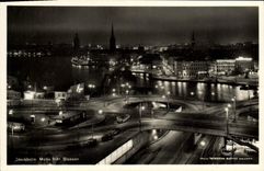 VINTAGE POSTCARD Stockholm Motiv Fran Stussen