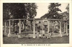 VINTAGE POSTCARD the Residence Of Peace And the Joy