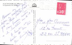 CPM Le Lac De Gaube Alt Le Vignemale