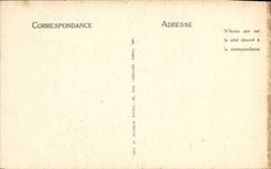 VINTAGE POSTCARD Paris Church Notre Dame Frontage Statues Of the Gate Of Left