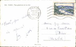 POSTAL MODERNA opinión de París del ISCED