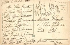 VINTAGE POSTCARD Venezia L Molo