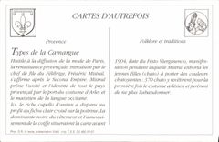 REPRO En Provence Types De La Camargue Folklore Femmes