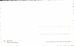 CPA Malaga Vista Panoramica